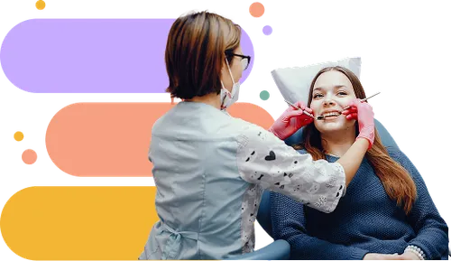 Dentist performing routine dental checkup and cleaning in Hyderabad — Dr. Sri Sushma Dental Clinic Anandbagh